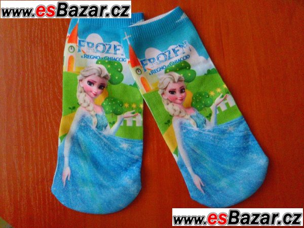 Ponožky motiv 10 - Ledové království (Frozen) 18.cm