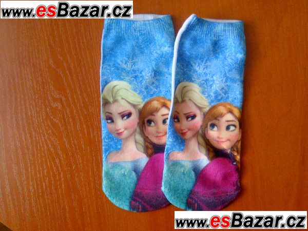 Ponožky motiv 11 - Ledové království (Frozen) 18.cm