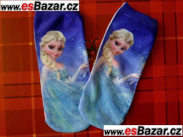 Ponožky motiv 12 - Ledové království (Frozen) 18.cm