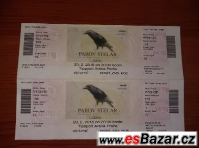 PAROV STELAR vstupenky
