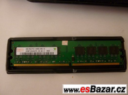 LEVNE  PAMETI DDR2 jak pro AMD tak INTEL, 2GB,4GB i do NB