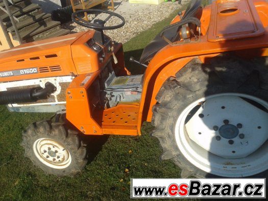 Prodám malotraktor KUBOTA B1600