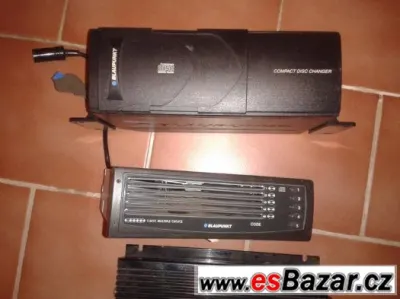 Amplifier,CD přehrávač CD měnič Blaupunkt