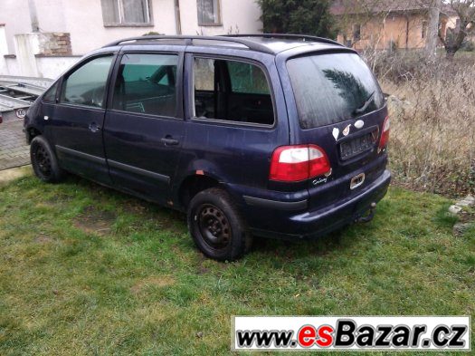 Karoserie Galaxy 2,3 16V, na díly, bez motoru německé TP