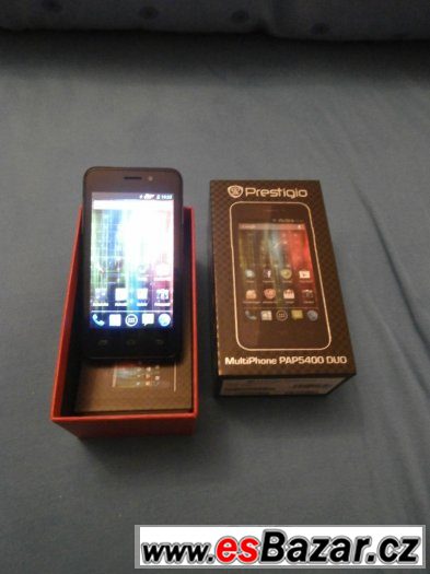 Prestigio Multiphone 5400 DUO černý Záruka