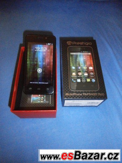 Prestigio Multiphone 5400 DUO černý Záruka