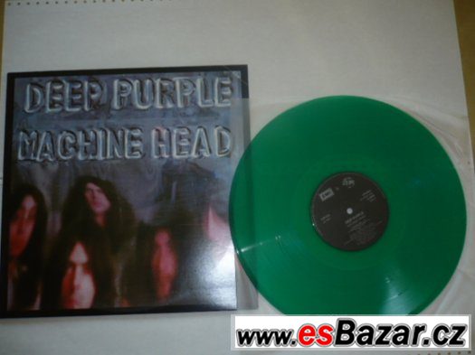 DEEP PURPLE - MACHINE HEAD - ZELENÝ VINYL  GLOBUS CZ