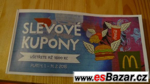 Slevové kupony do McDonald