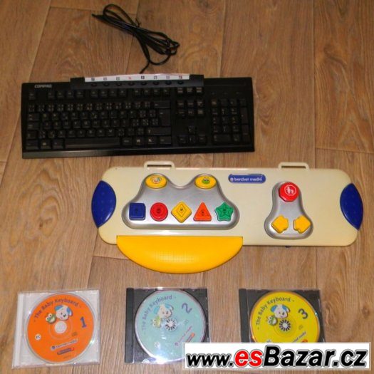 PC interaktivní hra The Baby Keyboard Berchet + konzole, Most, sbazar