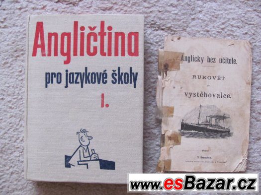 DVĚ  KNIHY  ANGLIČTINY   za  99,-kč