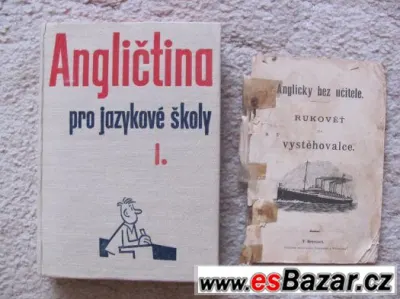 DVĚ  KNIHY  ANGLIČTINY   za  99,-kč