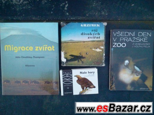 Knihy o přírodě, z biologie Knihy o přírodě, z biologie
