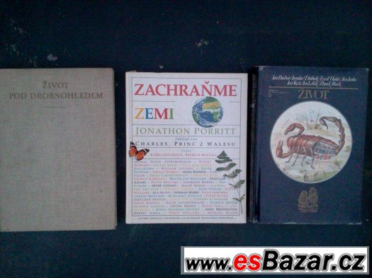 Knihy o přírodě, z biologie Knihy o přírodě, z biologie