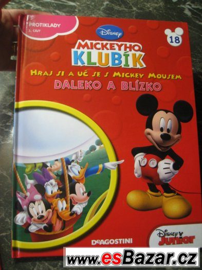 Knihy Mickeyho klubík NOVË Knihy Mickeyho klubík NOVË