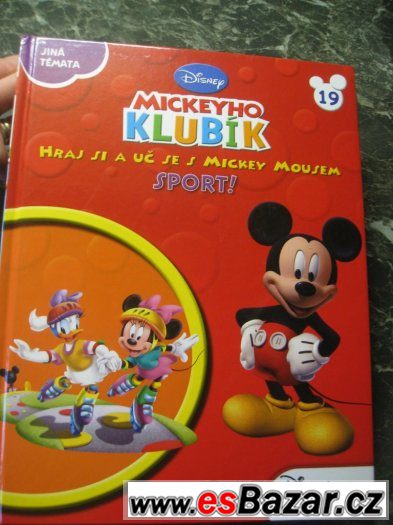 Knihy Mickeyho klubík NOVË Knihy Mickeyho klubík NOVË