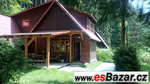 Pronájem chaty-Velké Karlovice,WELLNESS-Sauna,Koupací sud