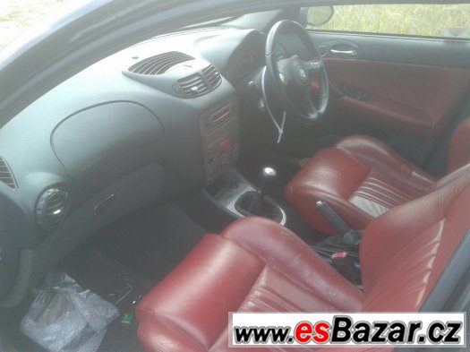 Kožený interiér Alfa Romeo 147