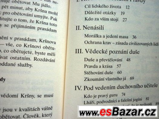 Vědecké poznání duše - Ší Šrímád A.Č. Prabhupáda Vědecké poznání duše - Ší Šrímád A.Č. Prabhupáda