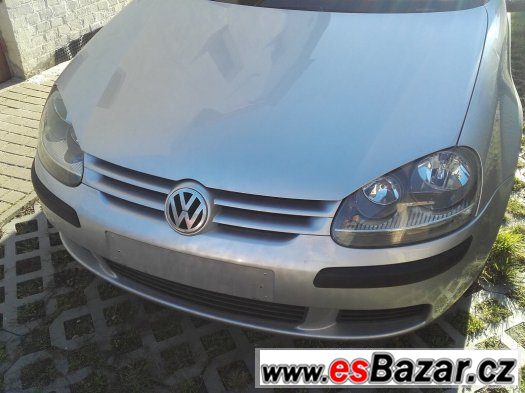 vw golf V díly z celého vozu 1,6 převodovka kapota předek vw golf V díly z celého vozu 1,6 převodovka kapota předek