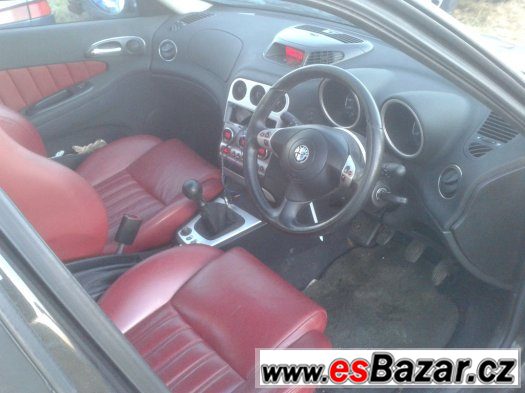 Kožený interiér Alfa Romeo 156 sedan