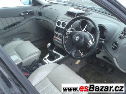 Kožený interiér Alfa Romeo 156 SW