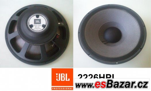 JBL 15“ basové reproduktory