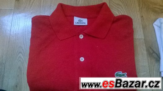 polokošile LACOSTE RED polokošile LACOSTE RED