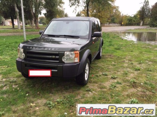 Land Rover Discovery 3 27 TDI ČR Výměna za dodávku