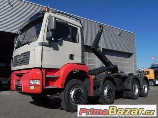 MAN TGA 32 360 (E3) 8x4 Meiller Hákový nosič kontejnerů