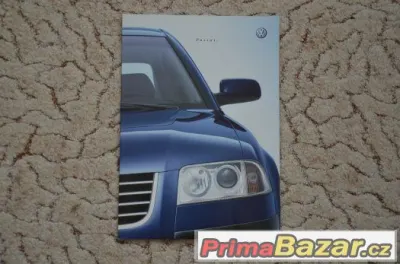 Prospekt Volkswagenu Passat z roku 2001