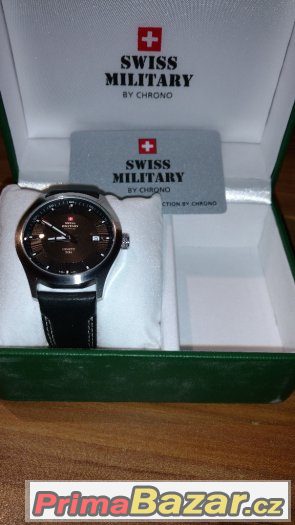 Hodinky Swiss Military, nové 2 roky záruka