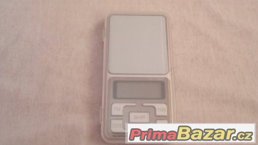 Kapesní digitalní váha přenosna 0.1g / 500g +3 baterie, nova Kapesní digitalní váha přenosna 0.1g / 500g +3 baterie, nova