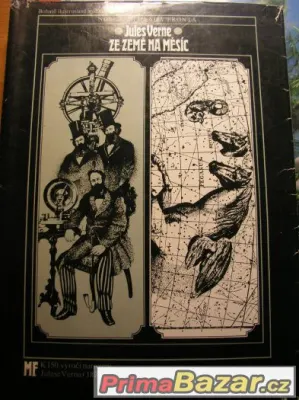 Jules Verne Ze země na měsíc.