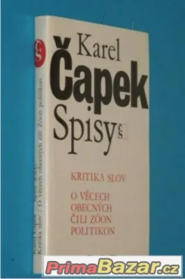 Karel Čapek - spisy