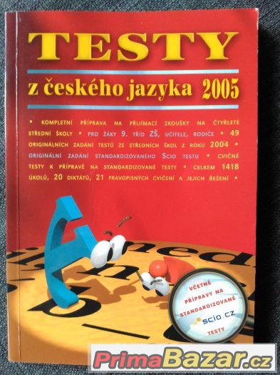 Kniha: Testy z českého jazyka