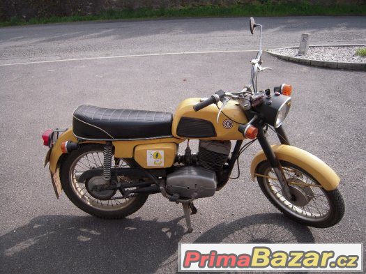 Prodám motocykl ČZ 125 typ 476/01, r.v. 1970