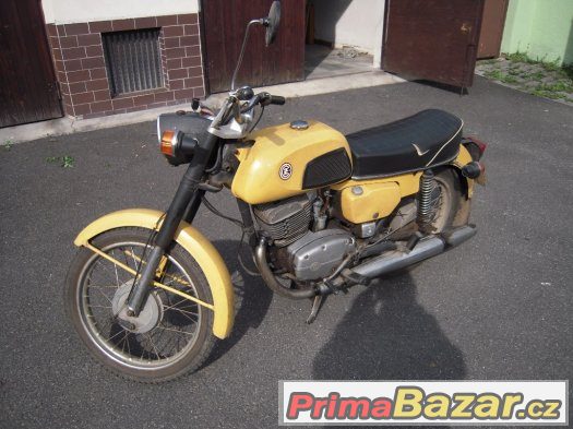 Prodám motocykl ČZ 125 typ 476/01, r.v. 1970