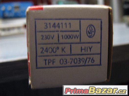 Halogenové trubice 1kW Halogenové trubice 1kW