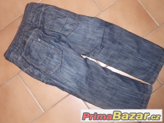 VYTEPLENÉ RIFLE SPORT JEANS...5/6 let