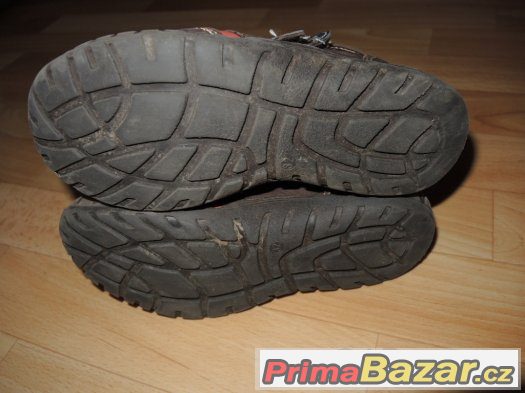Kožené boty ESSI, velikost 32