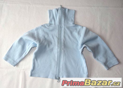 Mikina s rolákem značka Baby na zip vel. 86 Mikina s rolákem značka Baby na zip vel. 86