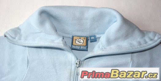 Mikina s rolákem značka Baby na zip vel. 86 Mikina s rolákem značka Baby na zip vel. 86
