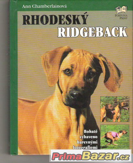 Kniha Rhodeský Ridgeback        cena 89 kč