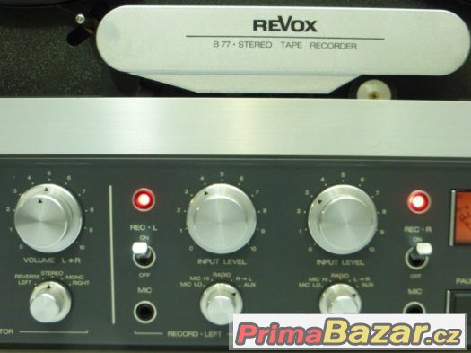 kotoučový magnetofon Revox B 77