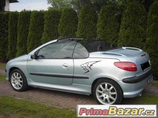 ZLEVNĚNO PEUGEOT 206 CC 2.0 RC SPORT