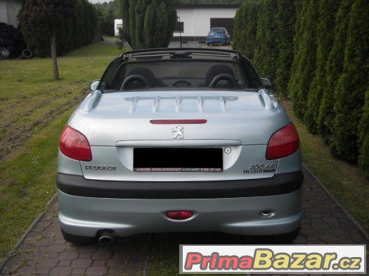 ZLEVNĚNO PEUGEOT 206 CC 2.0 RC SPORT