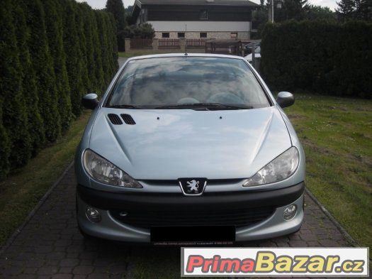 ZLEVNĚNO PEUGEOT 206 CC 2.0 RC SPORT