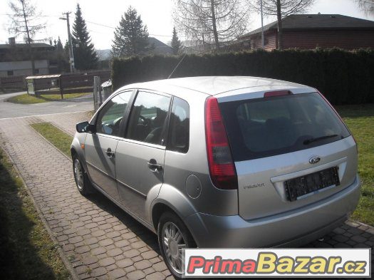 ZLEVNĚNO Ford Fiesta R.v.2005 1.25i GHIA,5DV,PLNÁ VÝBAVA