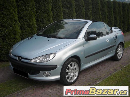 ZLEVNĚNO PEUGEOT 206 CC 2.0 RC SPORT