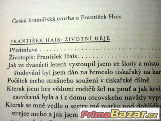 Vzpomínky pražského písničkáře - František Hais